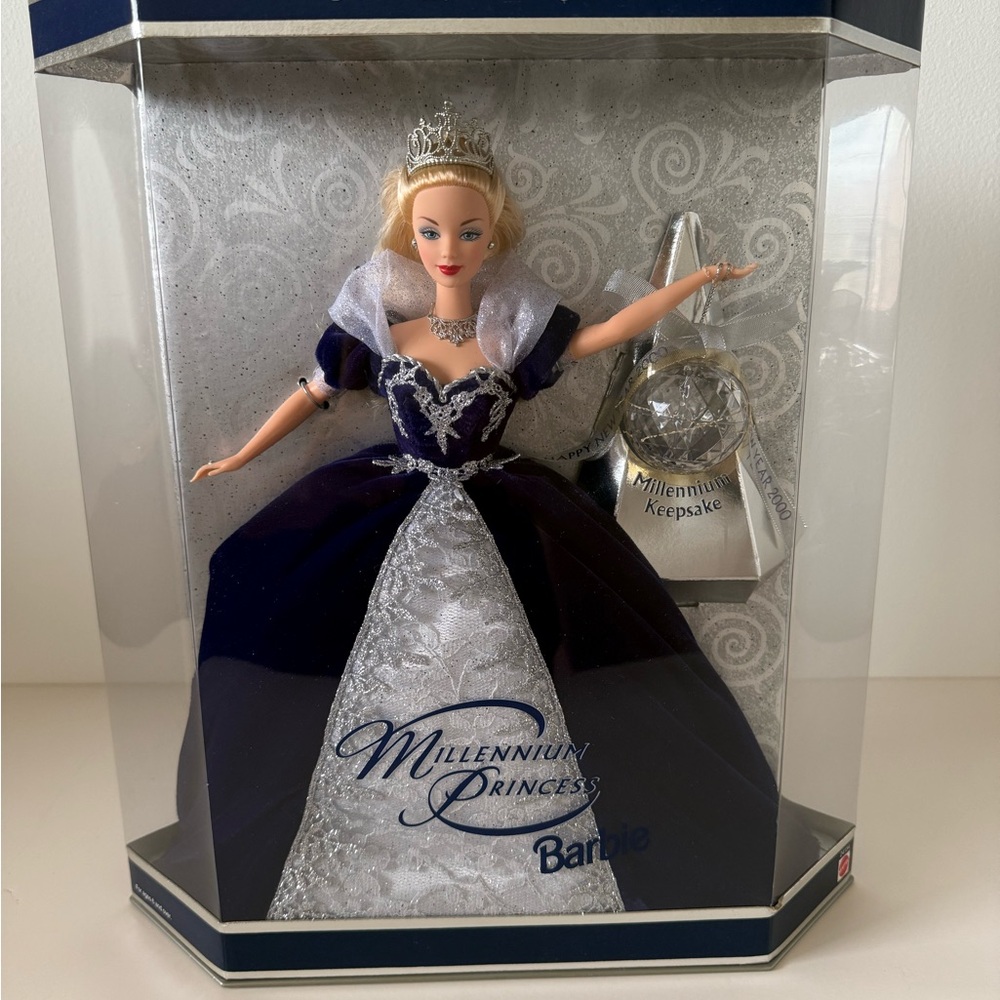 Barbie Millennium Princess in Blue and Silver Gown
